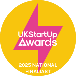 UK Start Up Awards 2025 National Finalist badge
